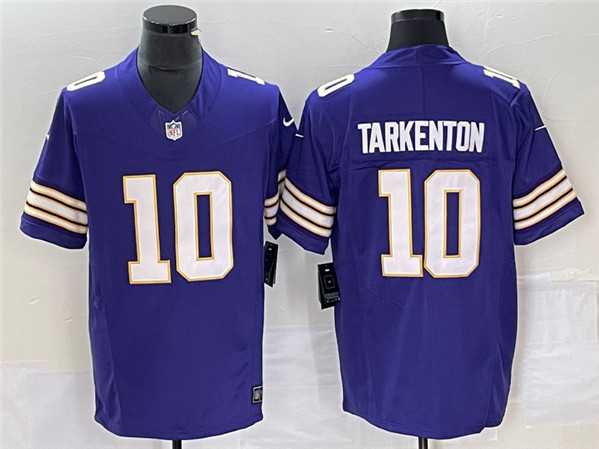 Men%27s Minnesota Vikings #10 Fran Tarkenton Purple 2023 F.U.S.E. Vapor Untouchable Limited Stitched Jersey->minnesota vikings->NFL Jersey
